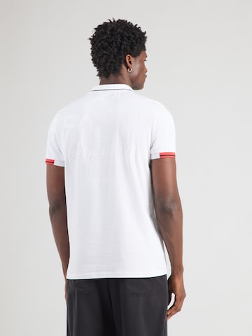 T-Shirt CAMP DAVID en blanc : devant