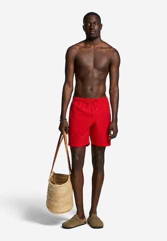 The Sunshine Brand - Calções de banho 'Mike' em vermelho