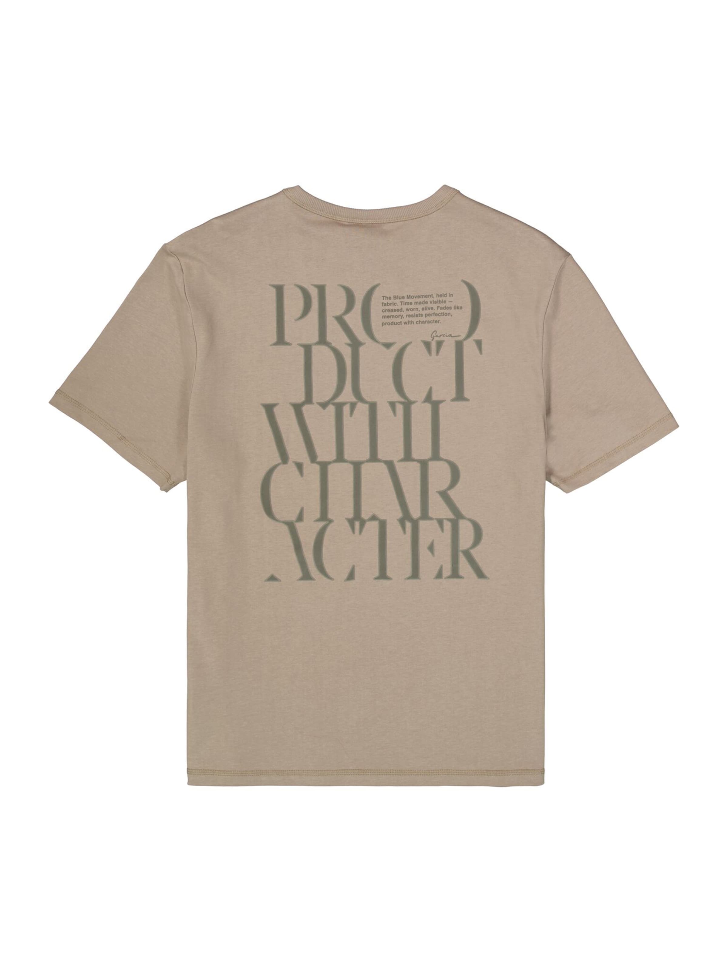 GARCIA Μπλουζάκι σε καφέ