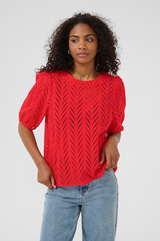 Kaffe Blouse 'Masha' in Red: front
