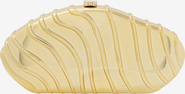 KRZY Clutch in Gold: front