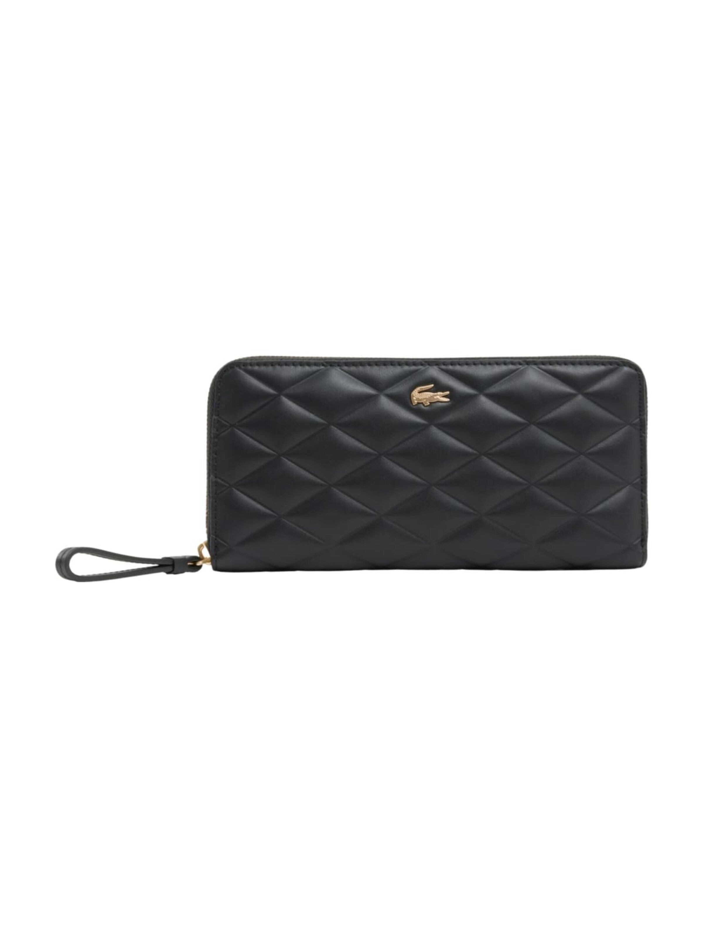 LACOSTE Tegnebog 'Compagnon' i sort: forside