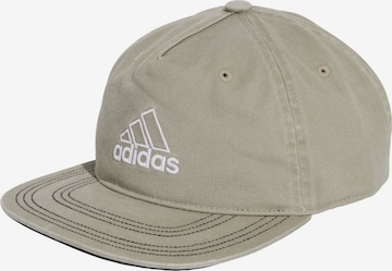 ADIDAS ORIGINALS - Gorra en verde: frente