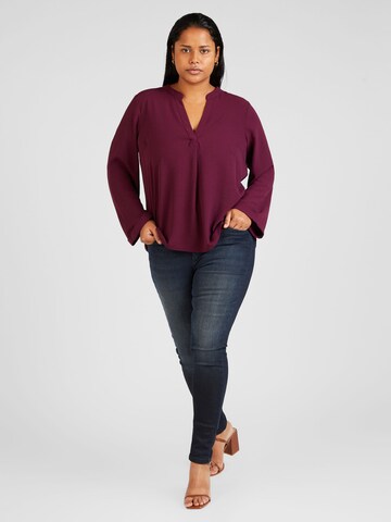 EVOKED Blouse 'Sala' in Purple