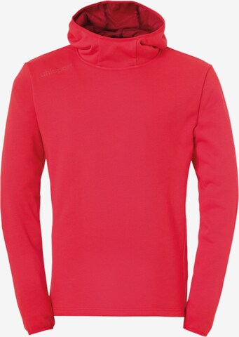 UHLSPORT Athletic Sweatshirt in Red: front