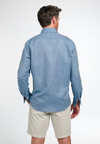 ETERNA Comfort fit Overhemd in Blauw