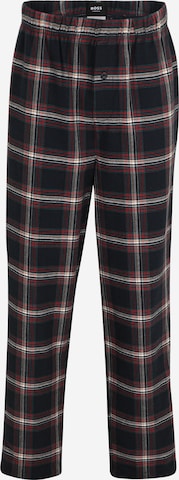 BOSSPidžama hlače 'Holiday' - plava boja: prednji dio