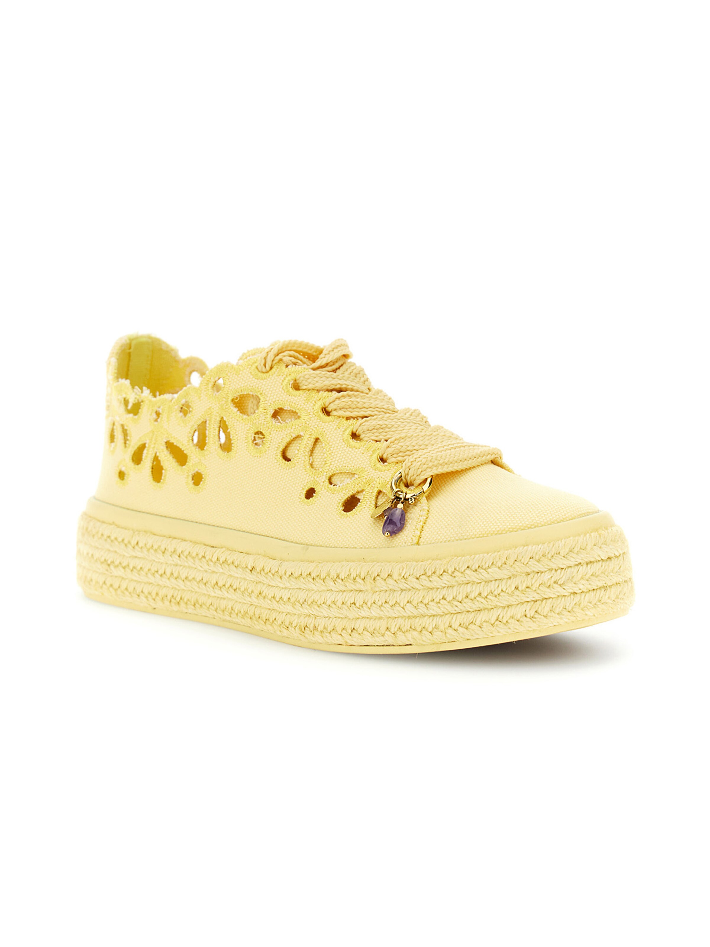 CAFè NOIR Sneakers laag in Geel