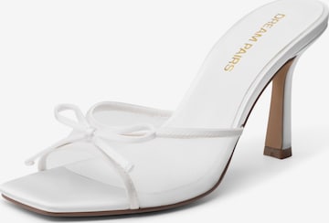 Mule Dream Pairs en blanc : devant