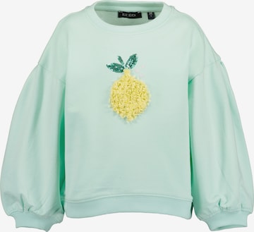 Felpa di BLUE SEVEN in verde: frontale