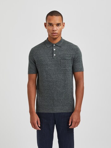 Bertoni Shirt 'Leon' in Grün: Vorderseite