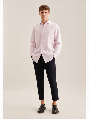 SEIDENSTICKER Regular fit Business shirt in Pink