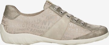 REMONTE Schnürschuh in Beige