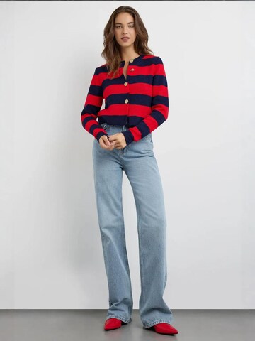 Hiccup Gebreid vest in Rood