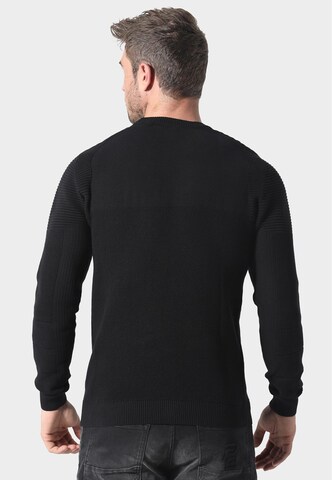 883Police Sweater 'Caney' in Black