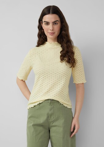 T-shirt s.Oliver en jaune