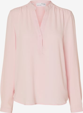 Camicia da donna 'Mivia' di SELECTED FEMME in rosa: frontale