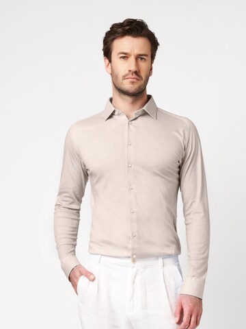 Coupe slim Chemise DESOTO en beige