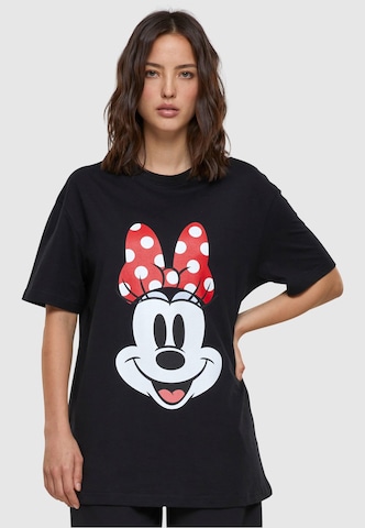 Merchcode Tričko 'Disney 100 Minnie Smiles' - Čierna