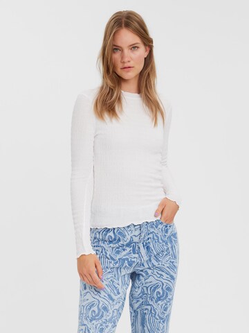 VERO MODA Shirt 'NYNNE' in White: front