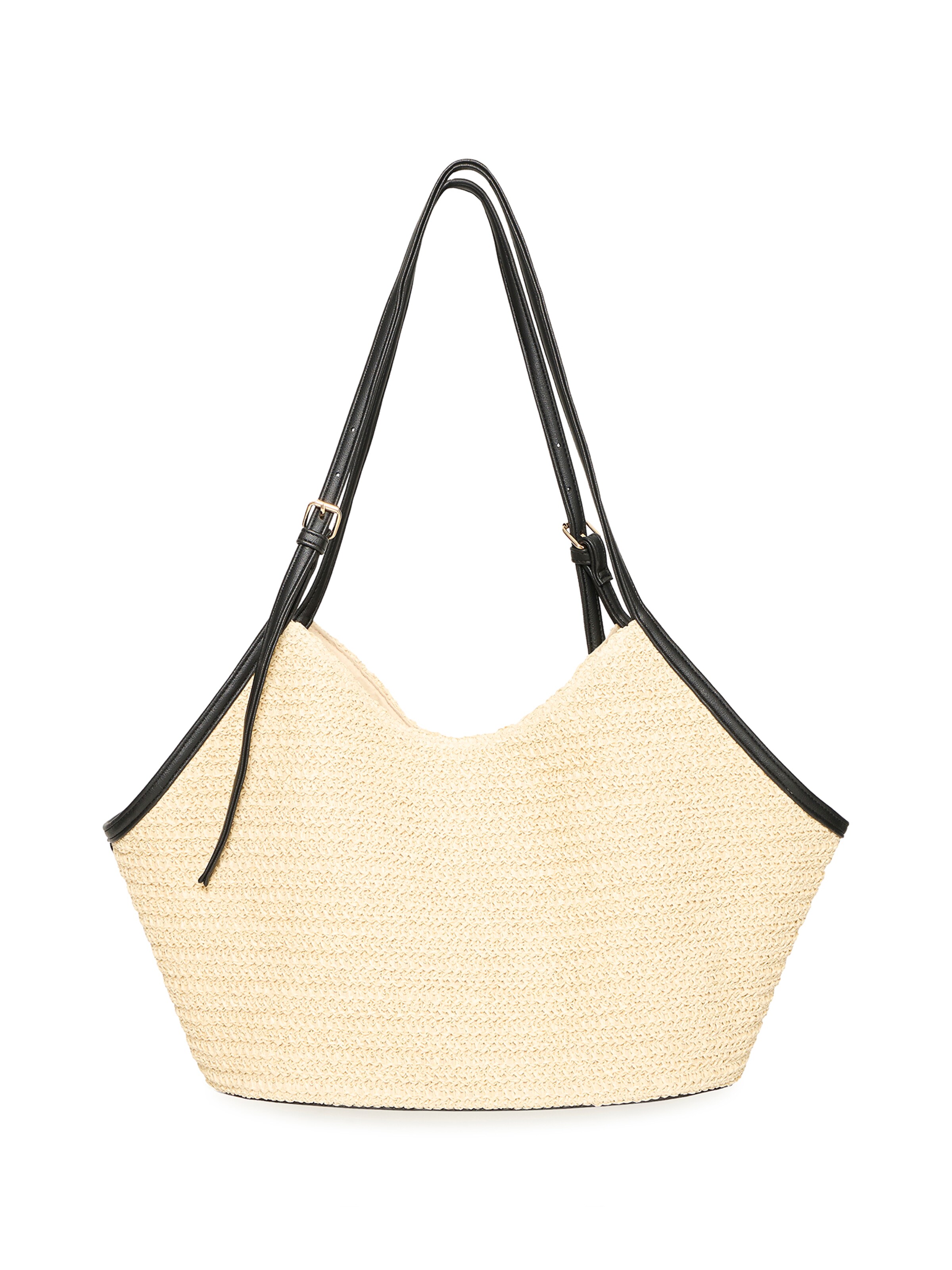 ICHI Shopper 'IANILLA' in Beige