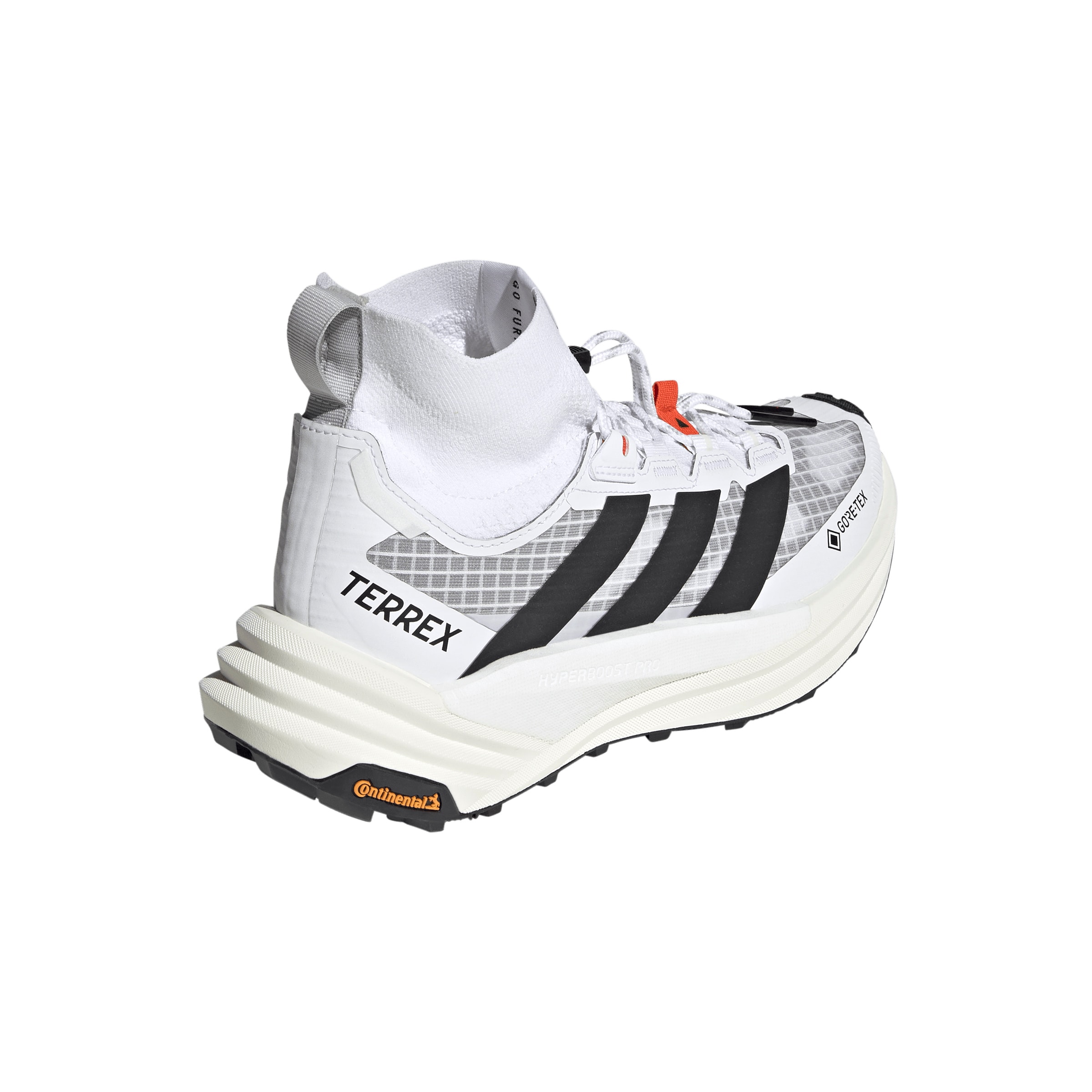 ADIDAS TERREX Ulkoilukengät 'Freehiker 3 Ultra' värissä valkoinen