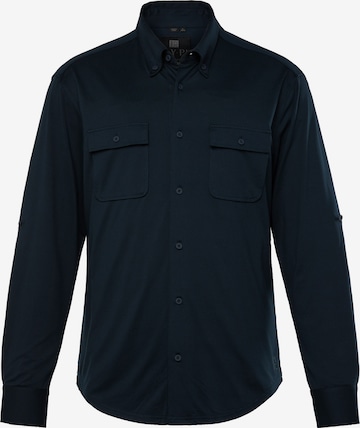 Chemise fonctionnelle JAY-PI en bleu : devant