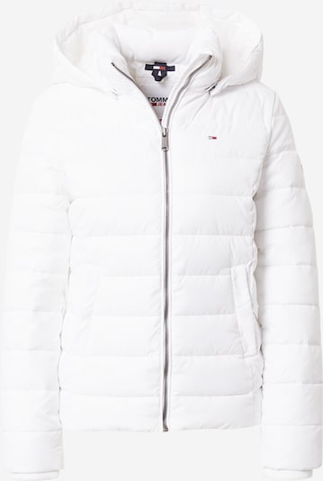 Tommy Jeans Veste d’hiver en blanc, Vue avec produit