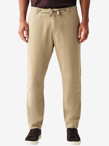 Regular Pantalon Next en beige : devant