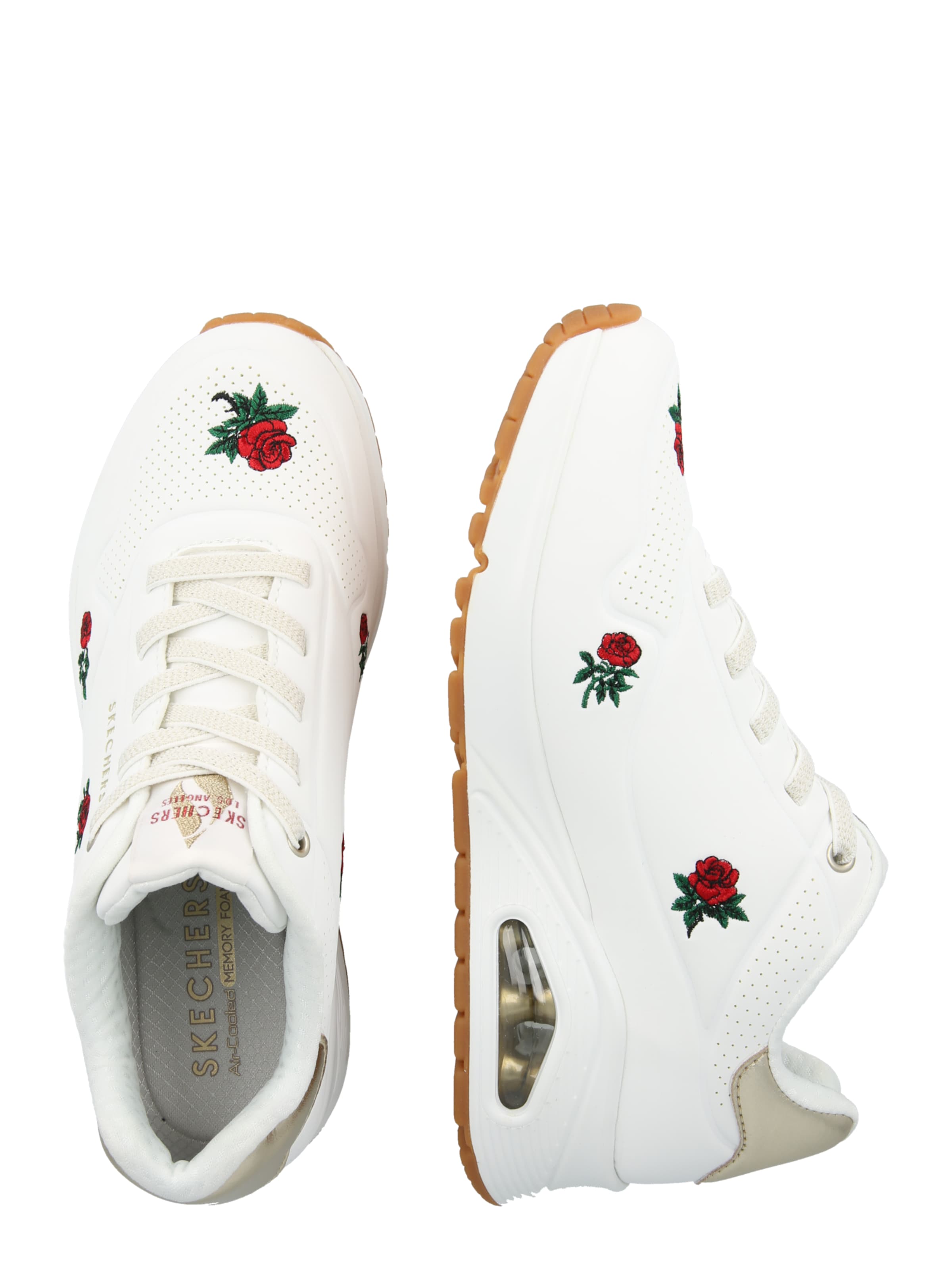 SKECHERS - Zapatillas deportivas bajas 'UNO - CHAMPAGNE & ROSES' en blanco