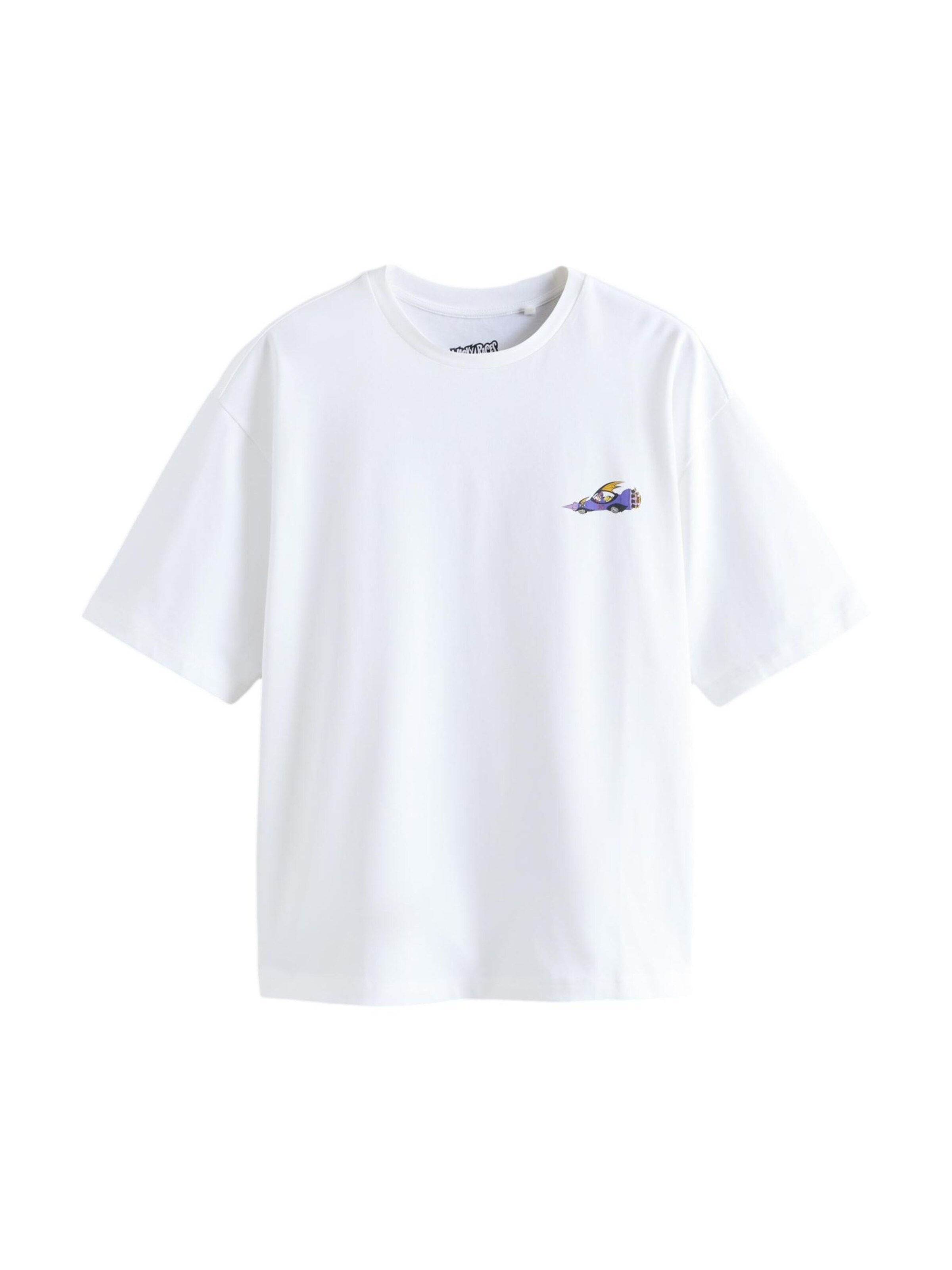 Next Μπλουζάκι 'Wacky Races' σε λευκό: μπροστά