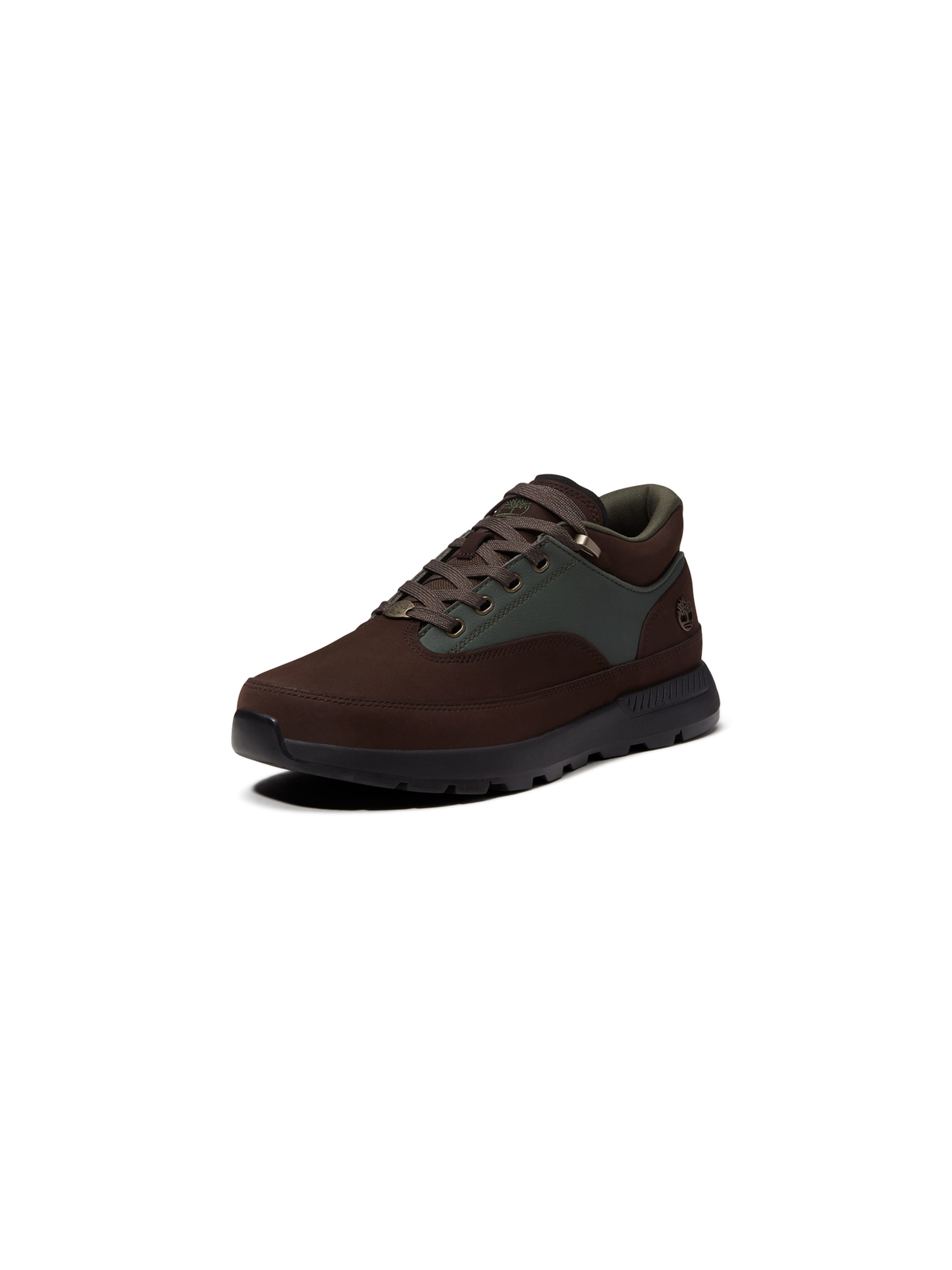 TIMBERLAND Sportig knytsko i brun: framsida