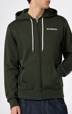 Champion Sweatjacke in Grün