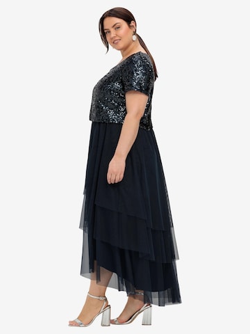 SHEEGO Abendkleid in Blau