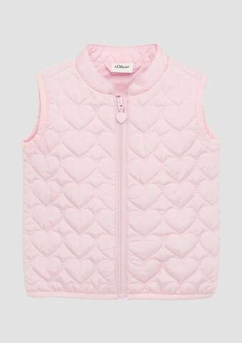 Gilet s.Oliver en rose