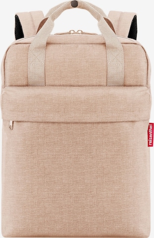 Sac à dos REISENTHEL en beige : devant