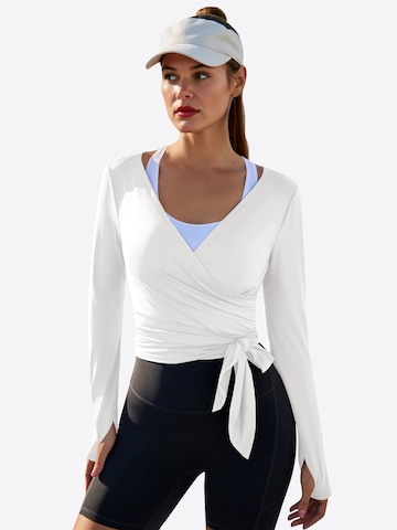 Imily Bela - Camiseta en blanco: frente