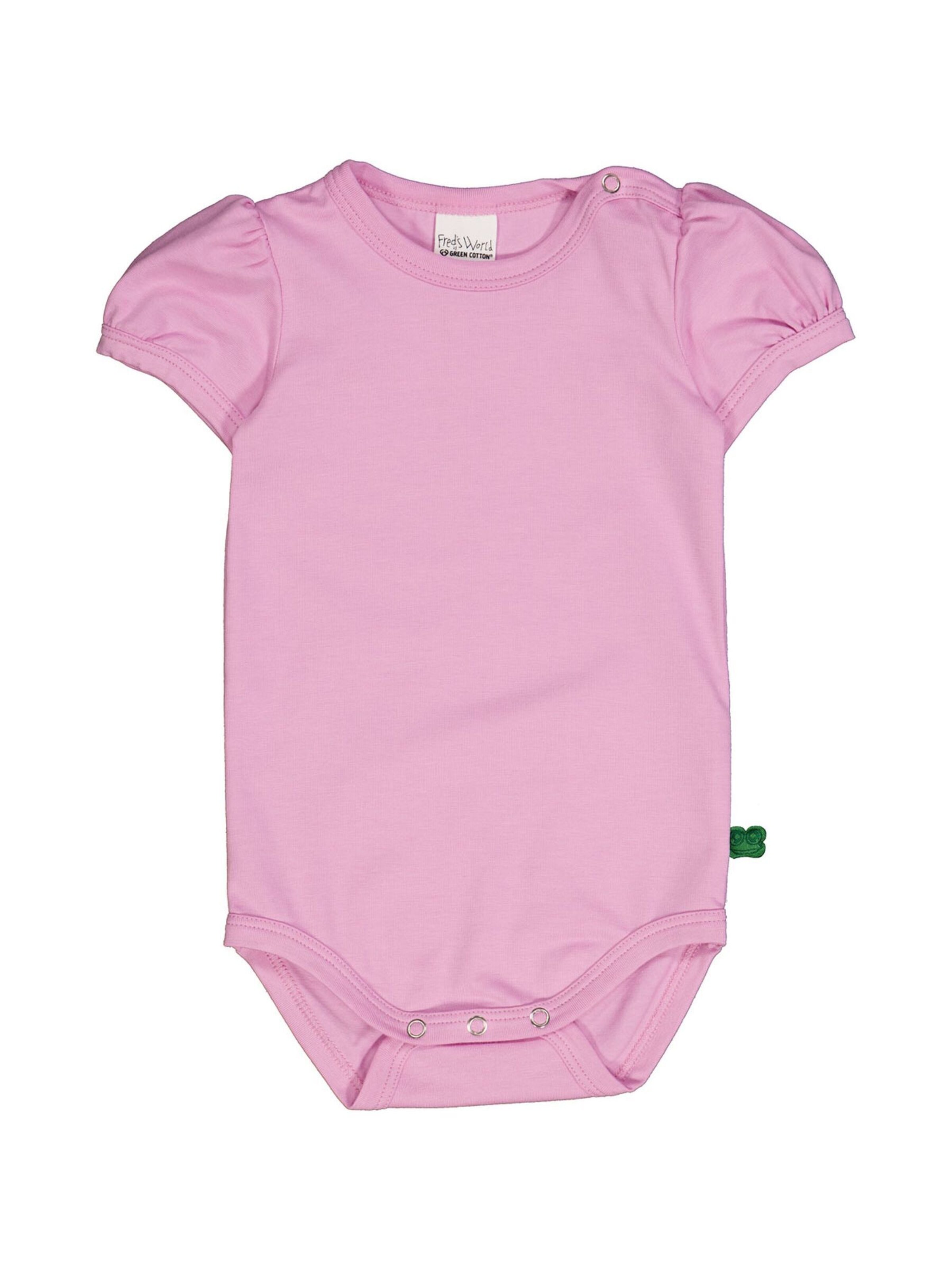 Barboteuse / body Fred's World by GREEN COTTON en rose