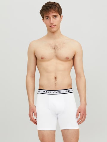 Boxeri 'JACSolid' de la Jack & Jones Plus pe albastru: față