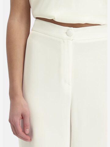 Wide Leg Pantalon 'SETONO' Nicowa en blanc