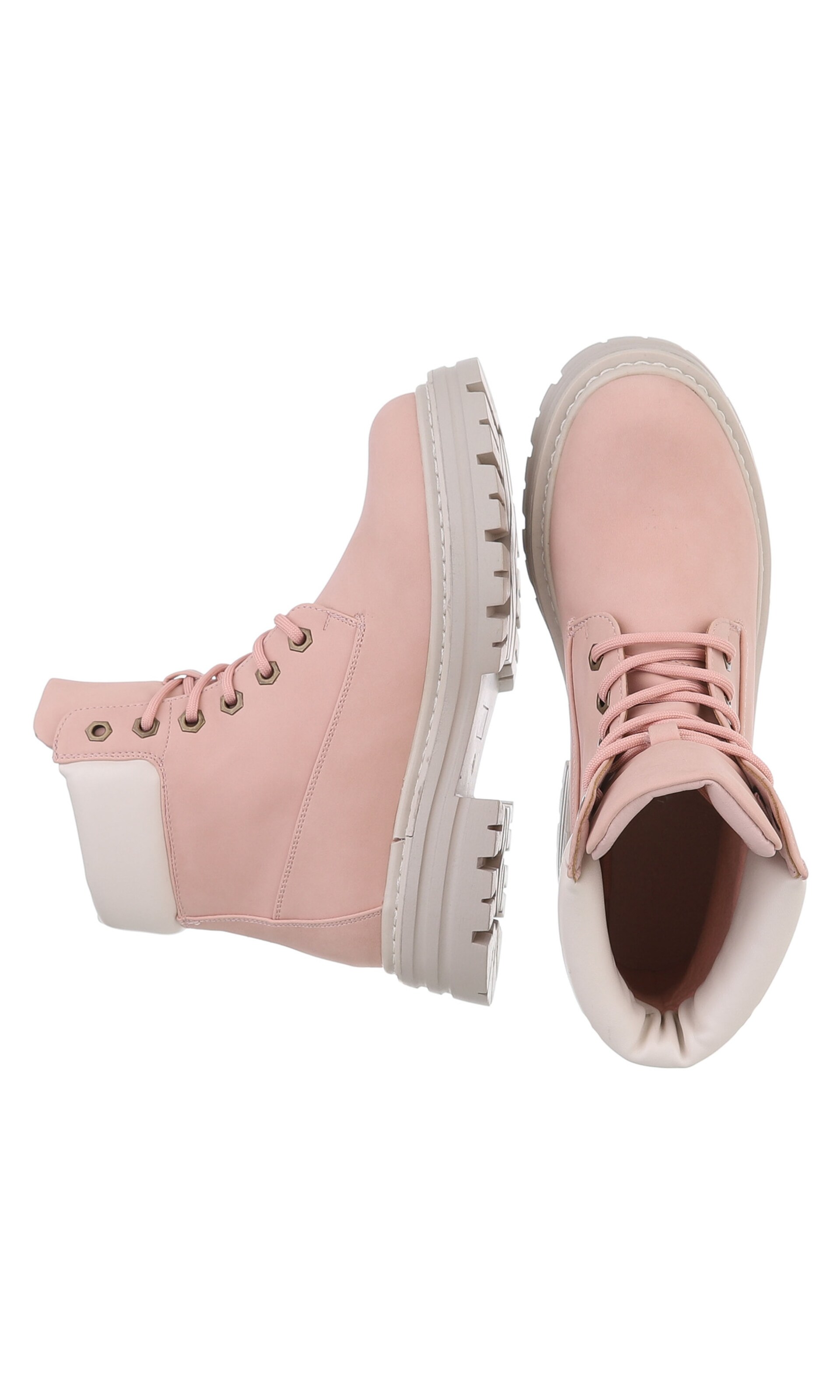 Ital-Design Stiefelette in Pink