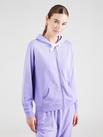 Polo Ralph Lauren Jopa na zadrgo | vijolična barva: sprednja stran