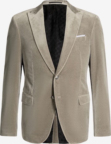 JOOP! Colbert 'Horace-Velvet' in Grijs: voorkant