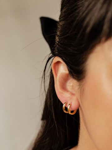 Hey Happiness Earrings 'Mini Band' in Gold