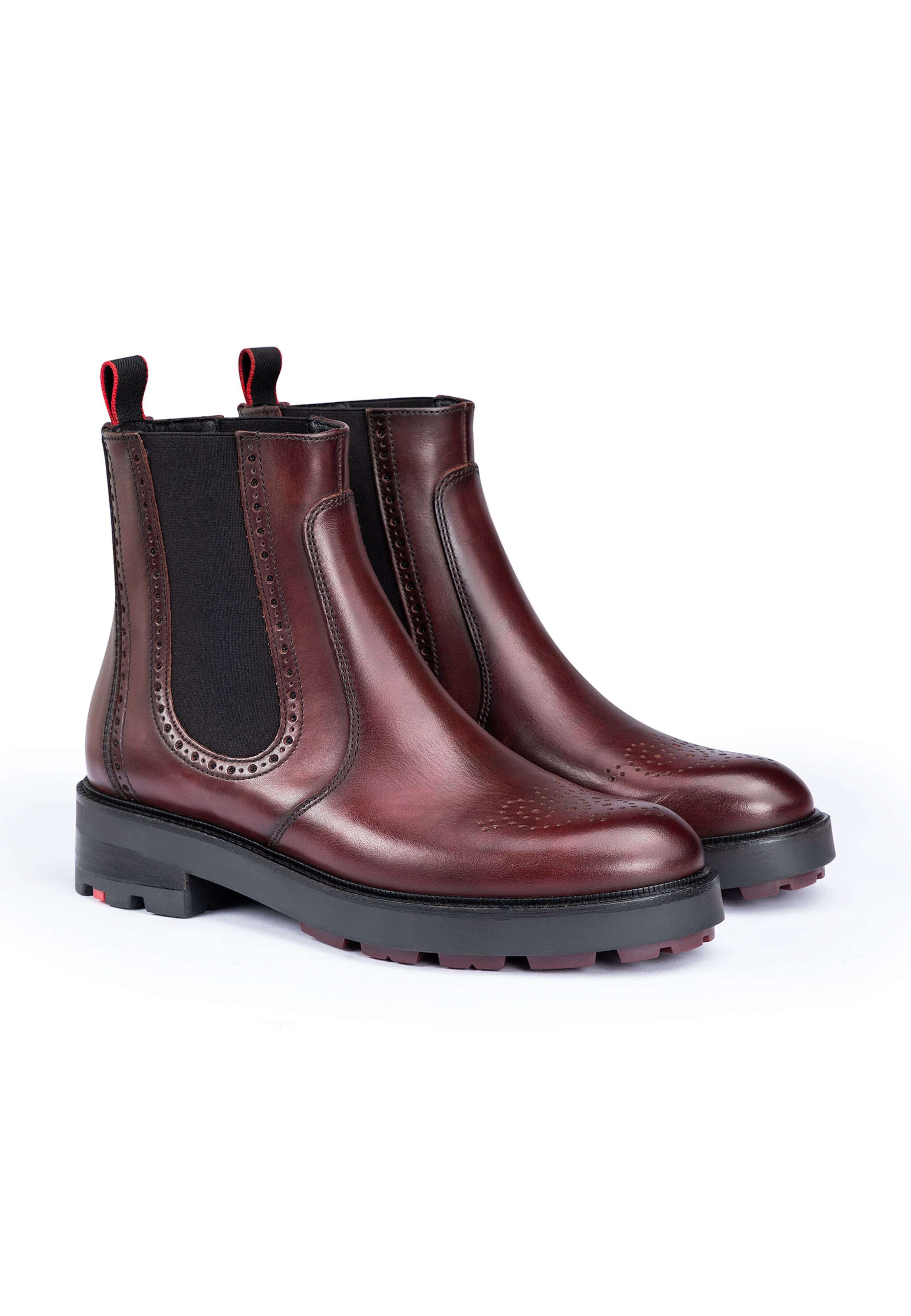 LLOYD Chelsea boots in Rood