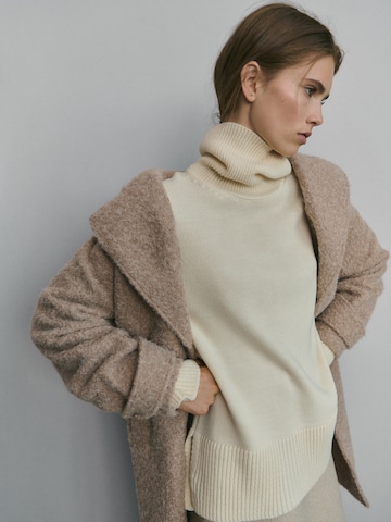 MANGO Between-seasons coat 'Finsti' in Beige