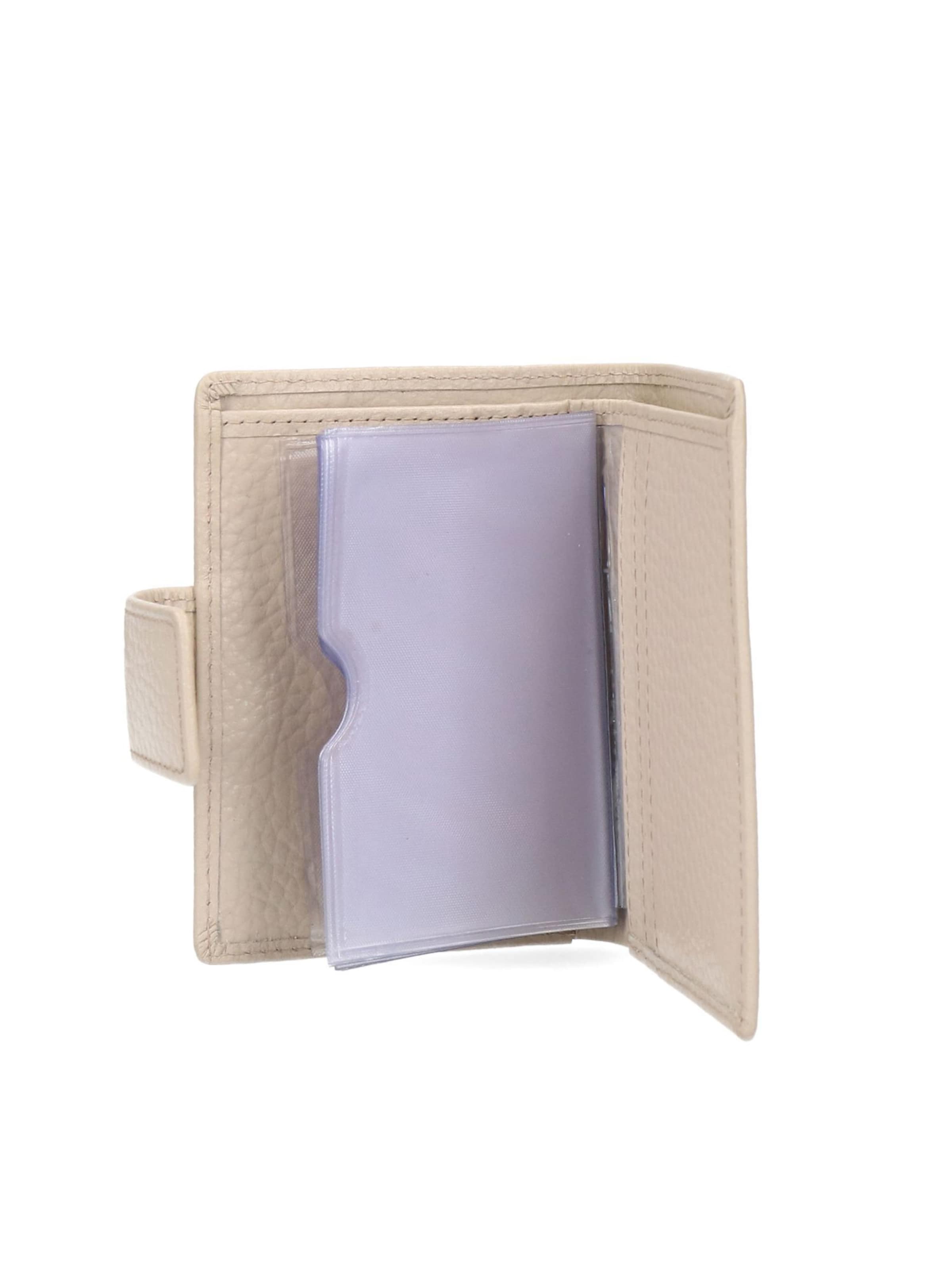 MANFIELD Portemonnee in Beige