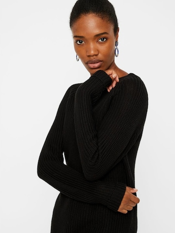 Noisy may Knit dress 'Siesta' in Black