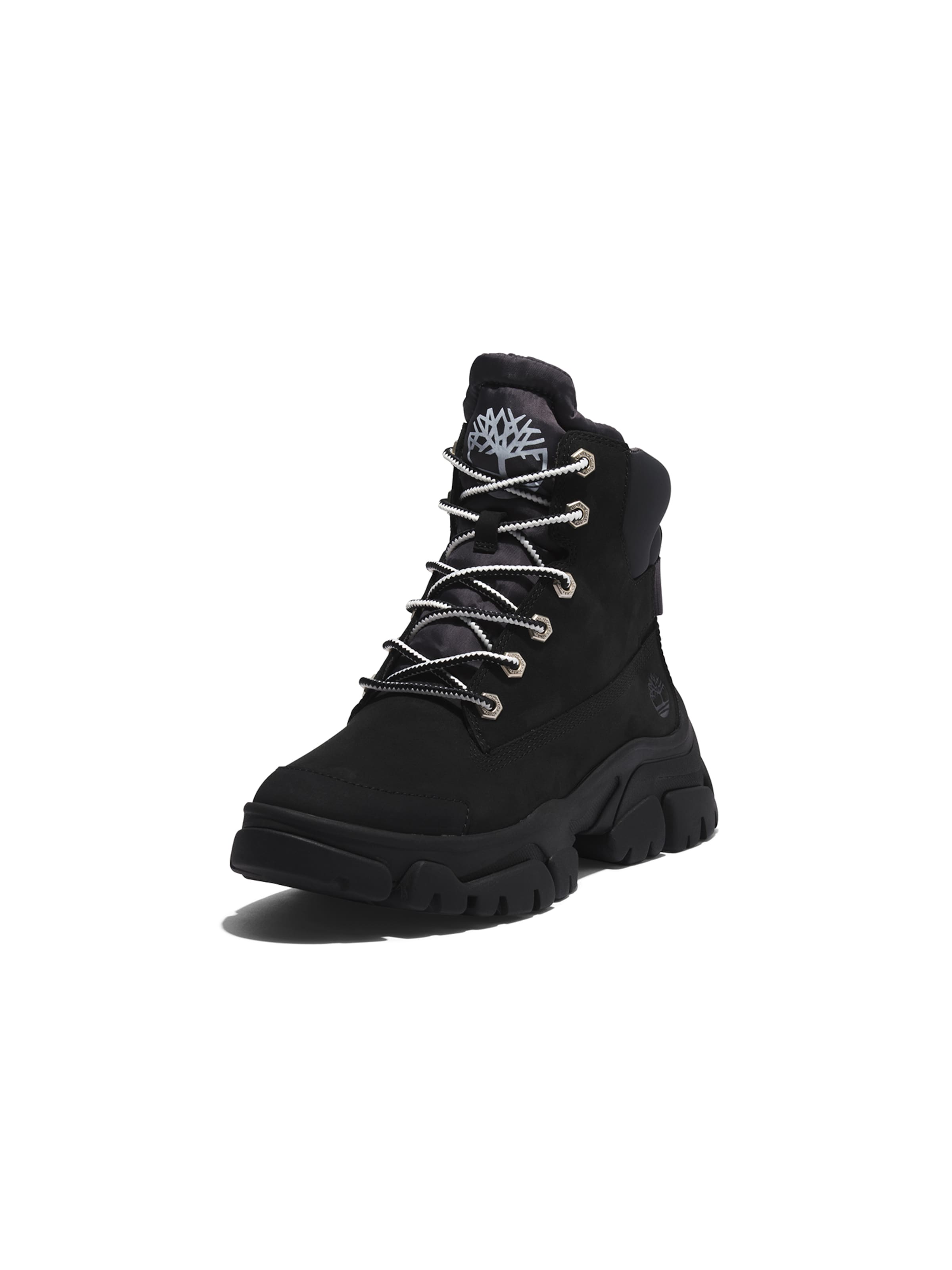 TIMBERLAND Lace-up bootie 'Adley' in Black: front