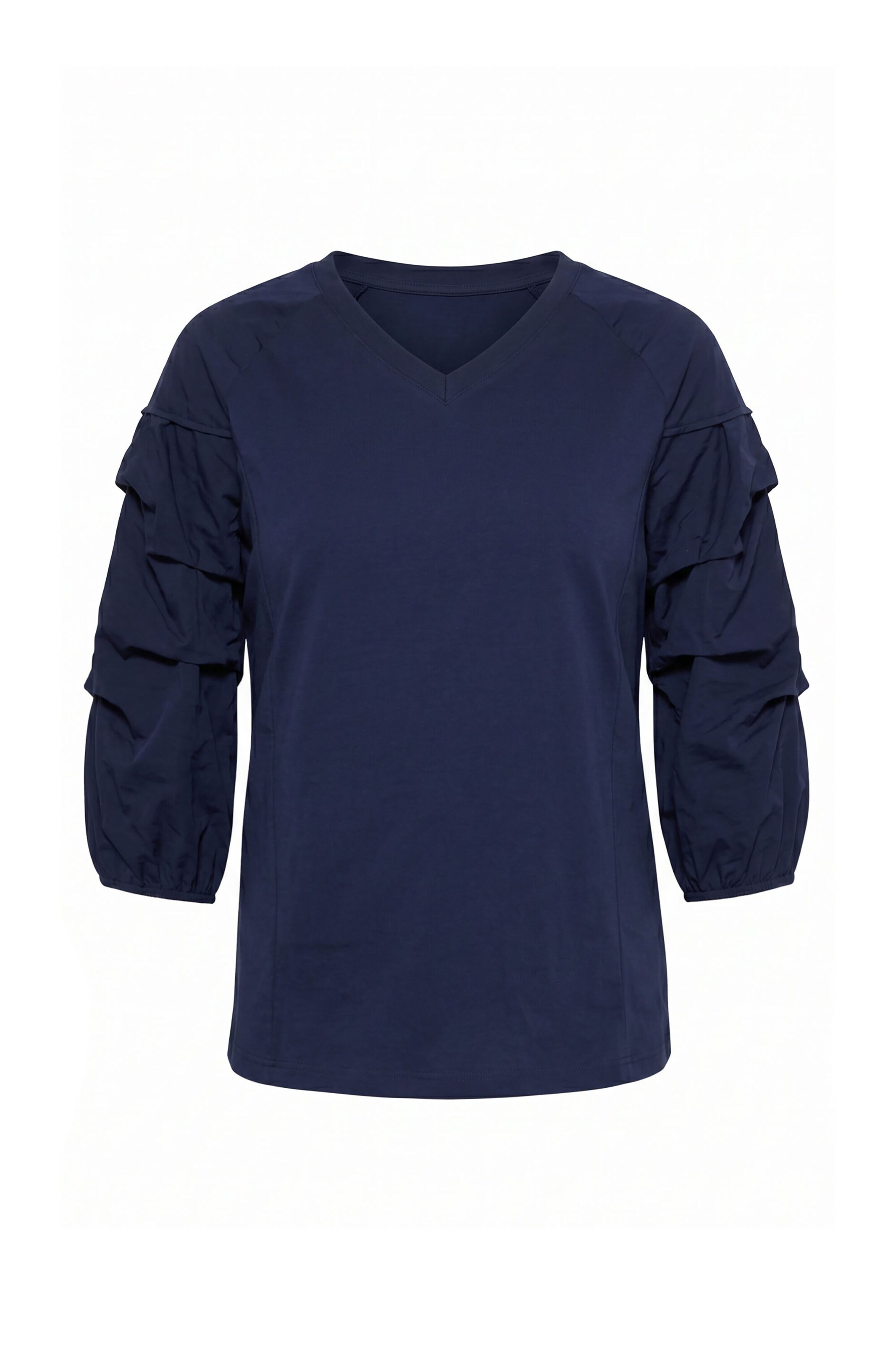 Ulla Popken Shirt in Blau: Vorderseite